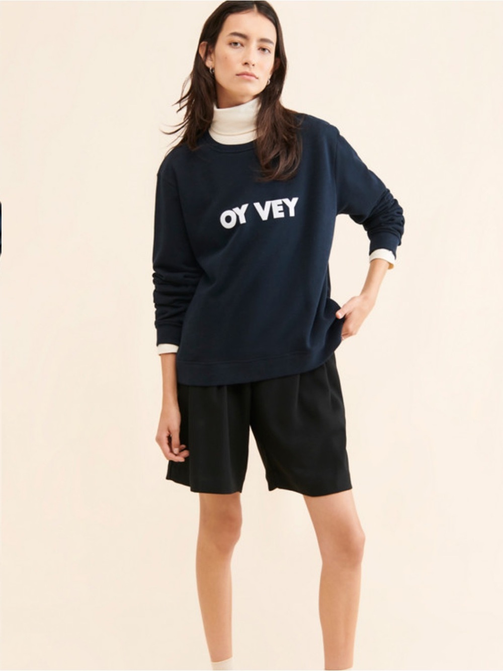 KULE The Raleigh Oy Vey Sweatshirt M